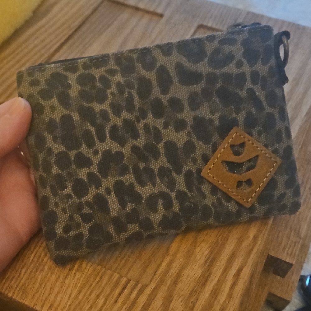 Revelry SMELL PROOF Leopard Print Coin Pouch